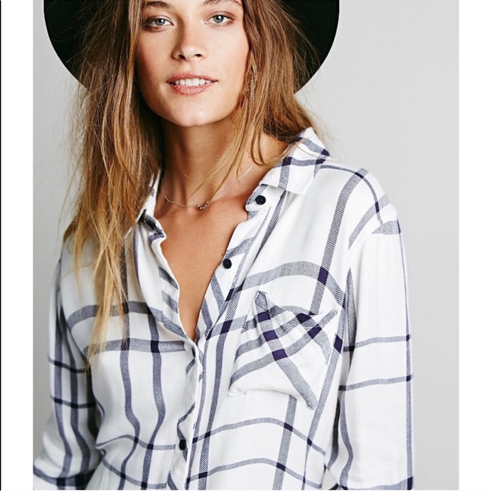 Rails Plaid Button Up